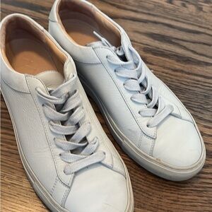 KOIO Women's White Leather Sneakers